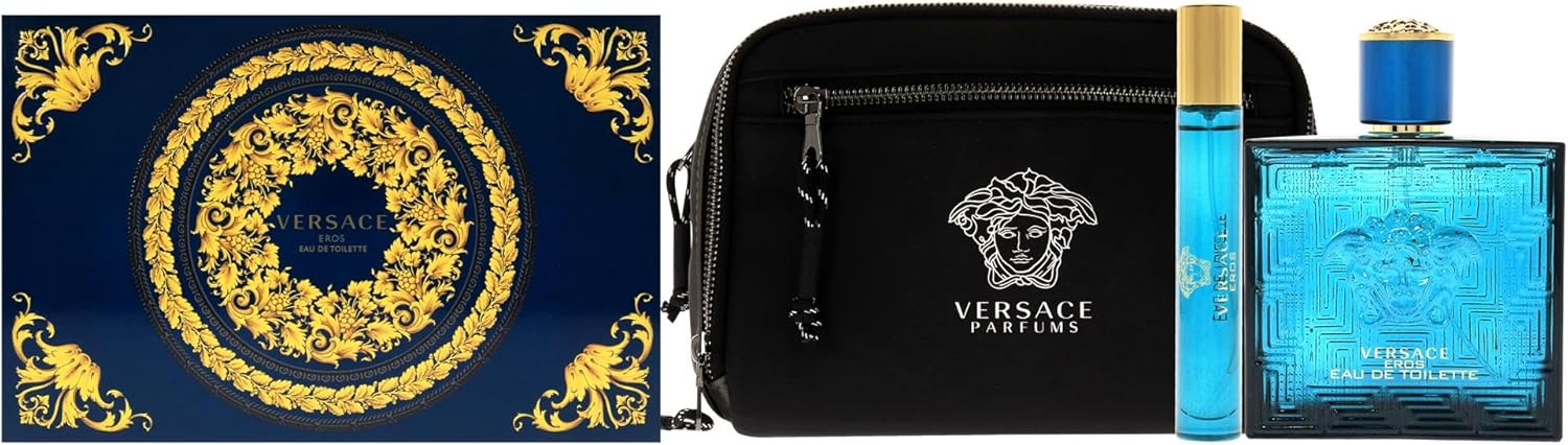 versace eros man edt 100 ml gift set