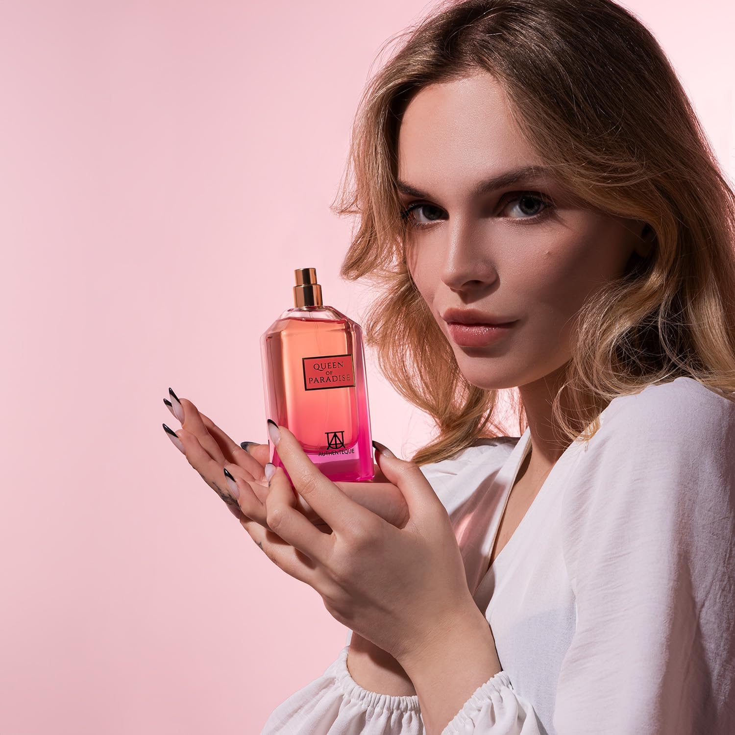 authenteque queen of paradise perfumes for women inspired by ysl libre long lasting and addictive personal womens perfume luxury fragrance extrait de parfum 3.4oz (100 ml)