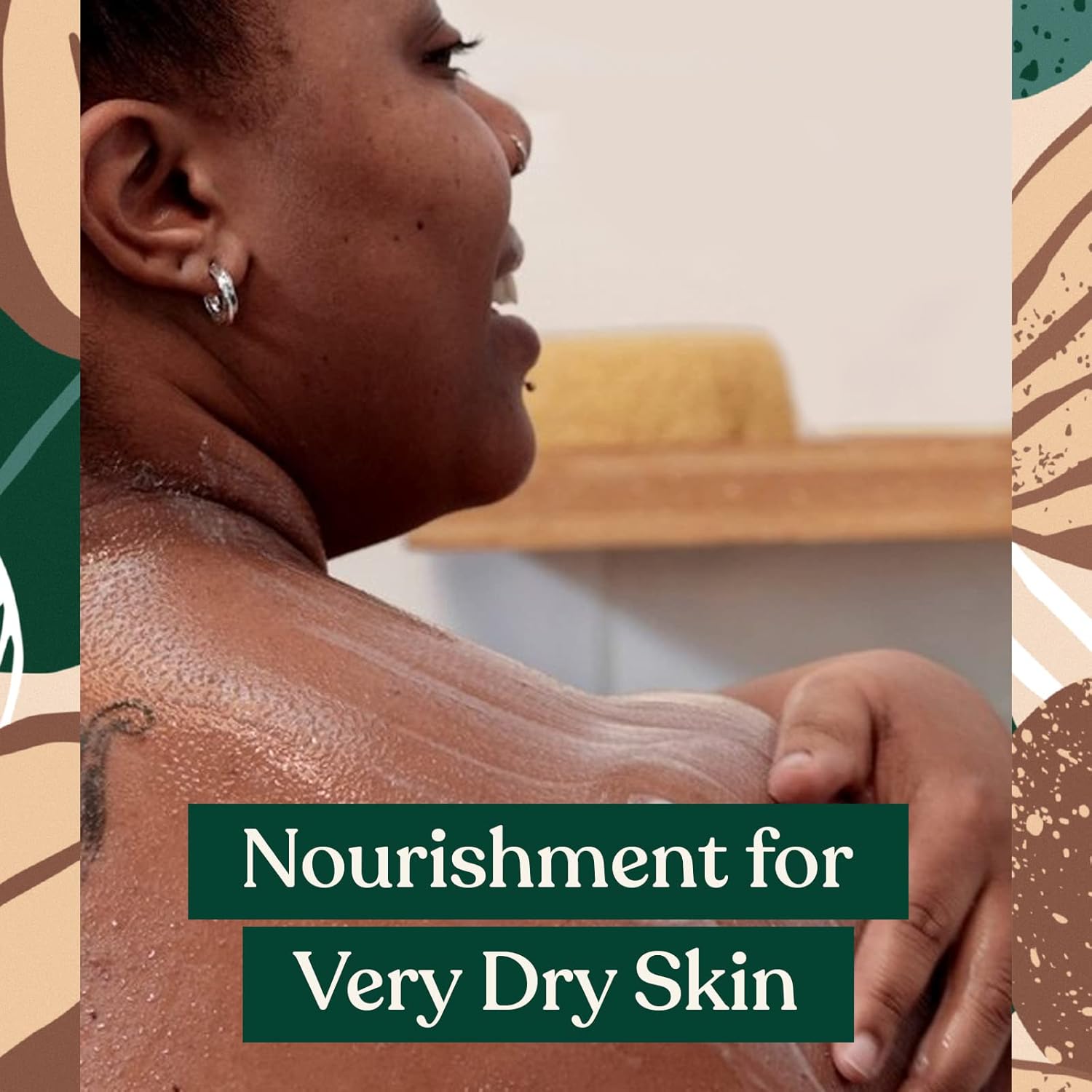 the body shop nutty & nourishing shea essentials gift set – hydrating & moisturizing vegan skincare treats for very dry skin – 5 items