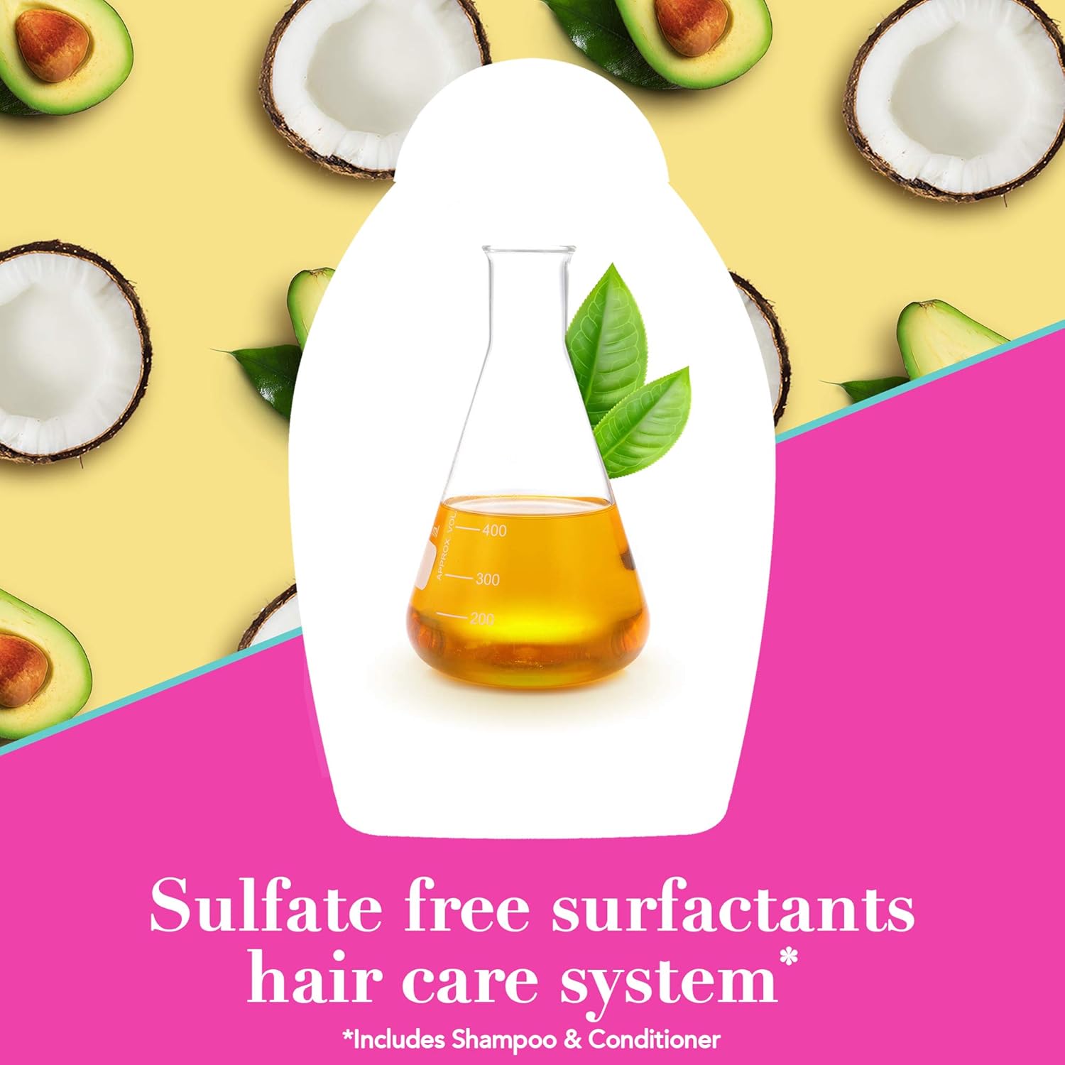 ogx shampoo and conditioner ever straightening with brazilian keratin smooth 385ml pack of 2