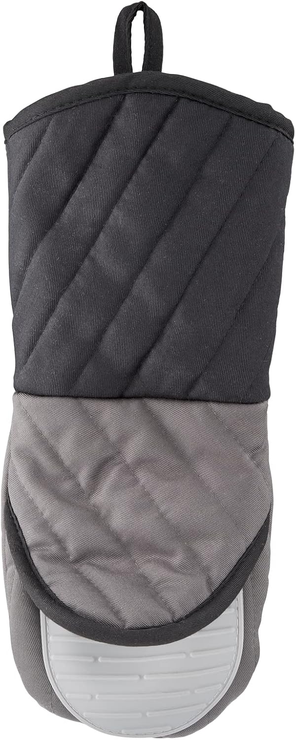 tefal comfort kitchen gloves, black/grey, k1298214
