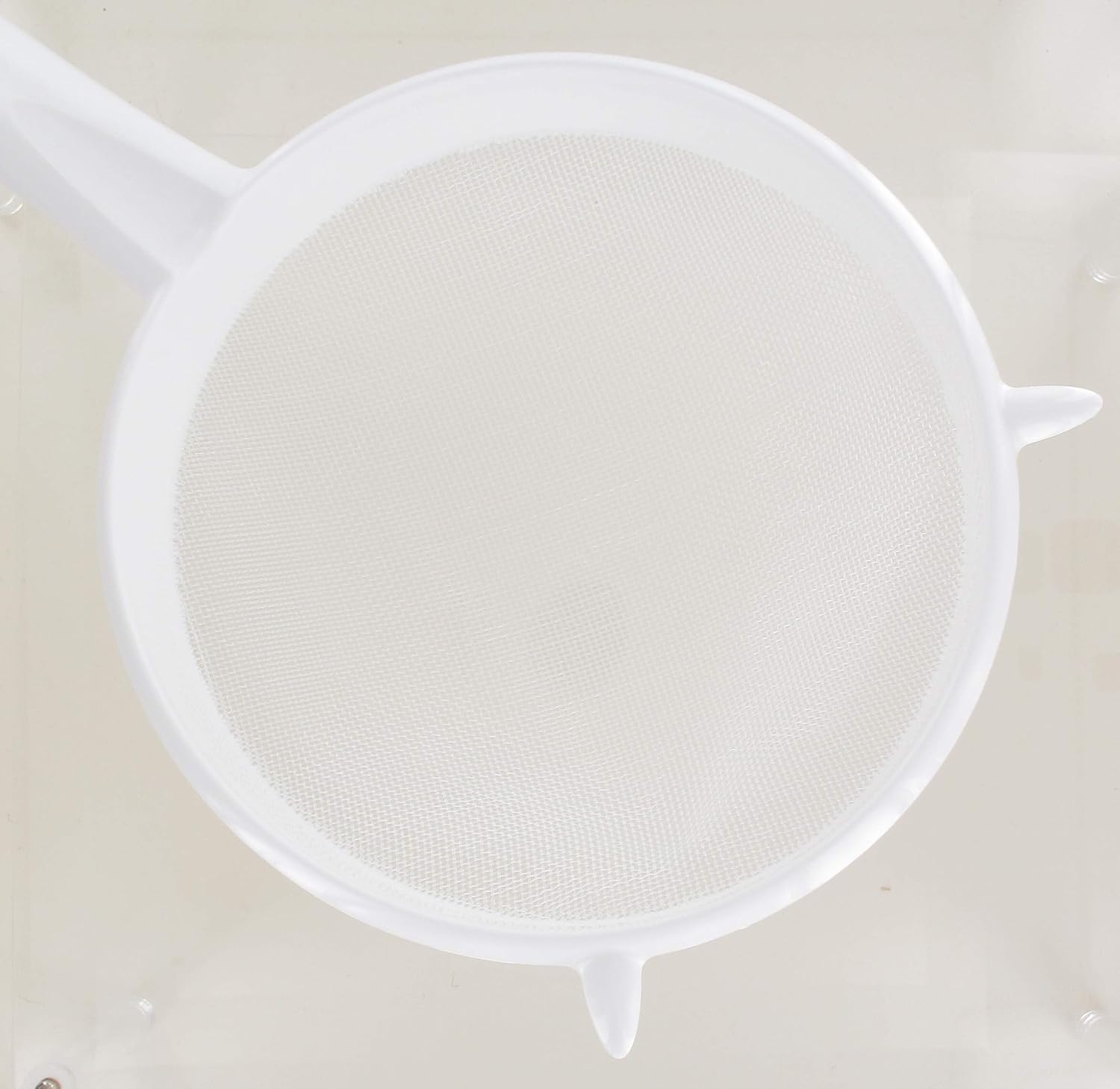 fackelmann arcad sieve, white/silver, 9 cm, fkl.kg49241