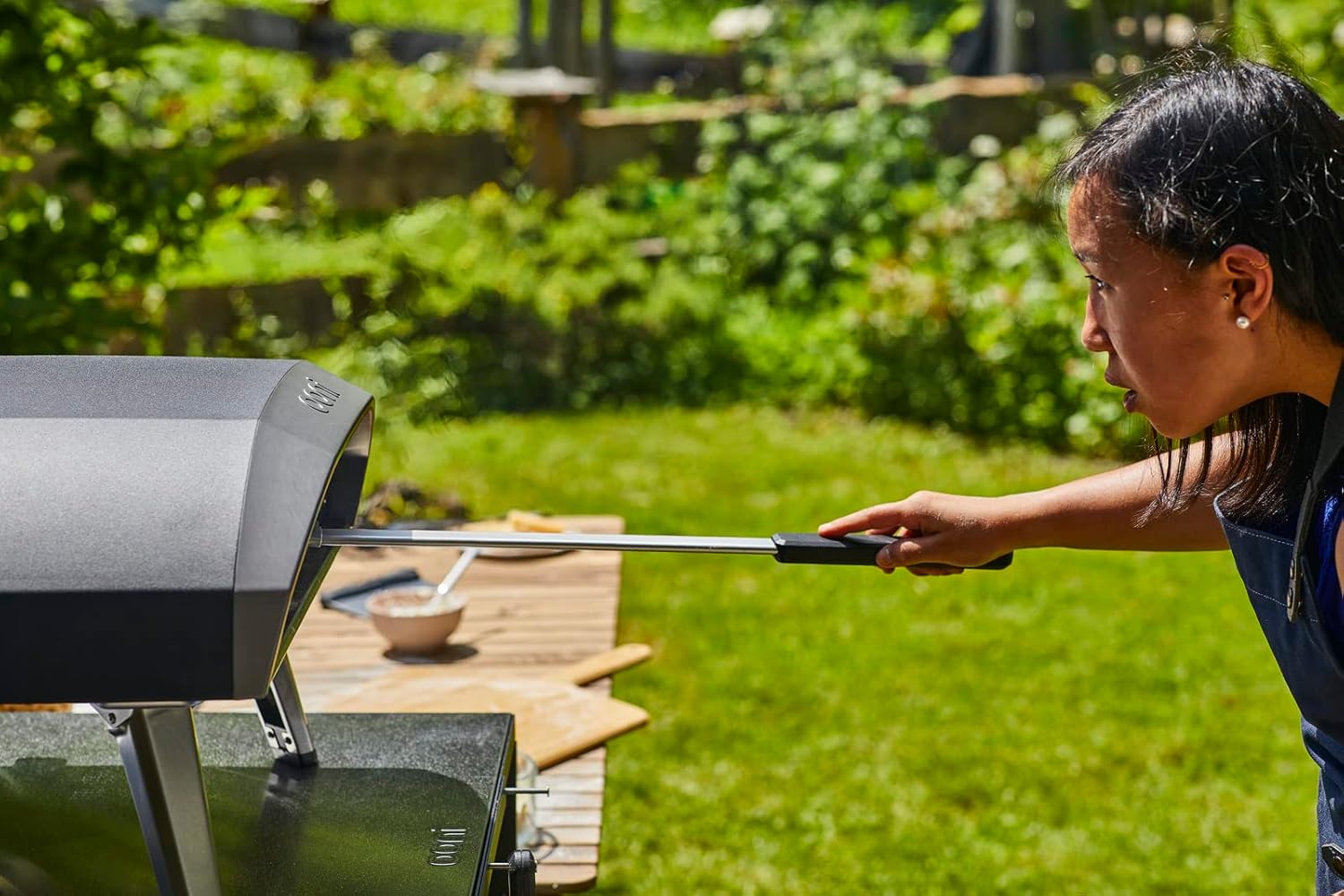 ooni pizza peel for pizza oven – long handle pizza peel – aluminium pizza peel for pizza oven