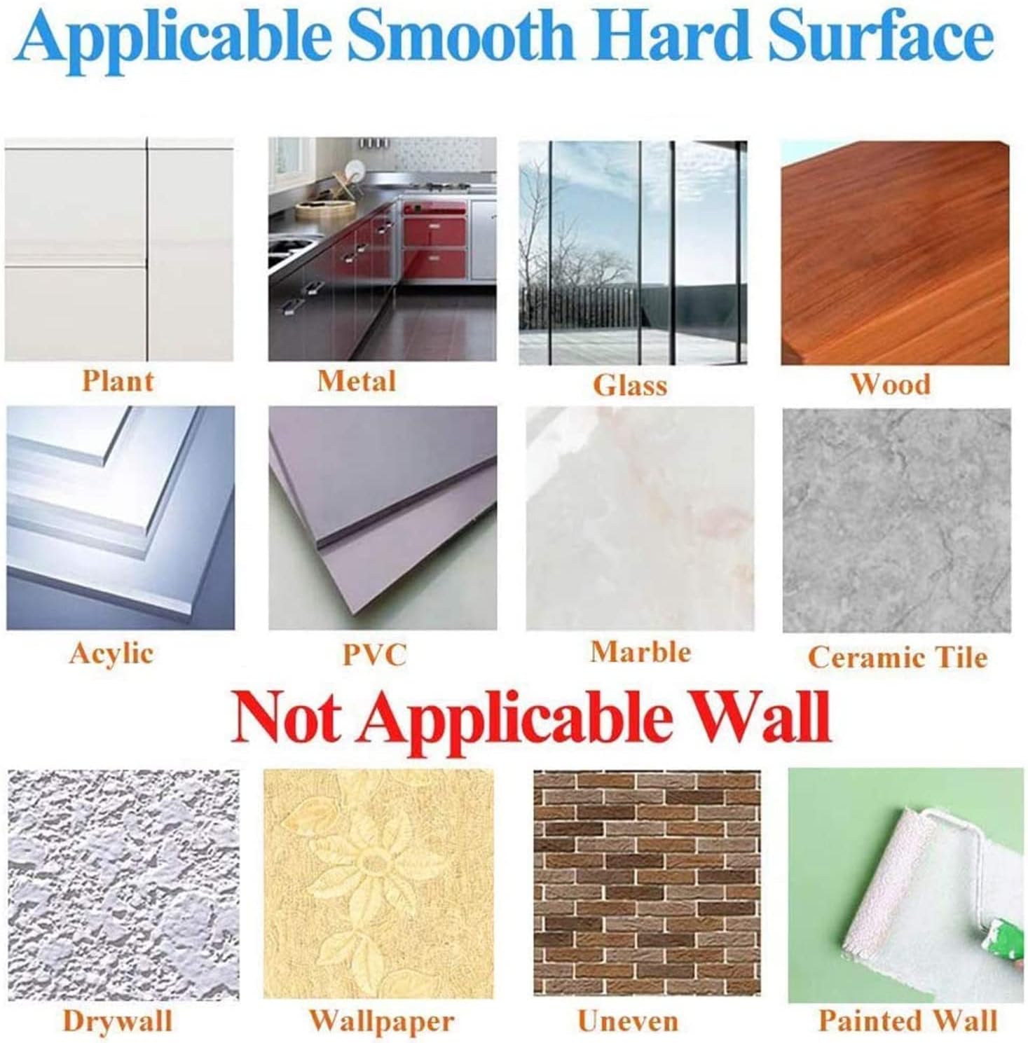 sky touch adhesive hooks heavy duty wall hooks 20pack 8kg max, self adhesive hook