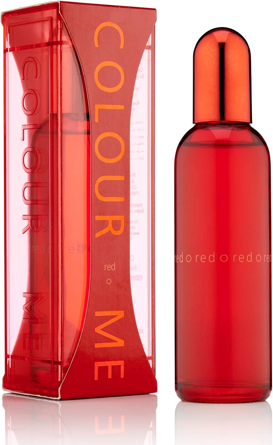 colour me red fragrance for women 100ml eau de parfum, by milton lloyd