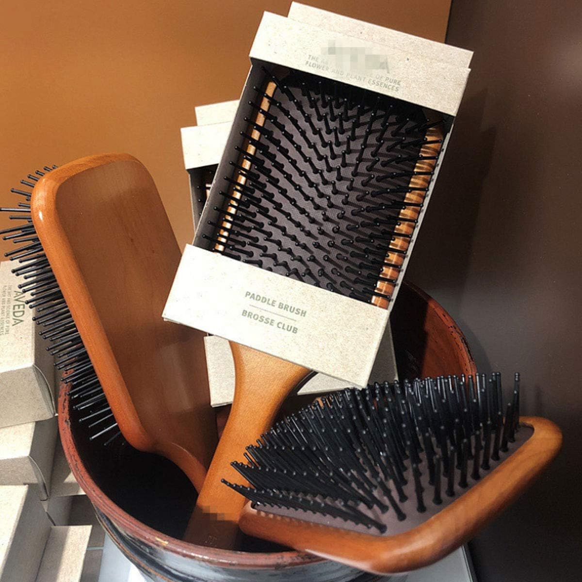 limos detangling & styling brush for all hair types – anti static, lightweight design with ergonomic handle – perfect for wet or dry hair