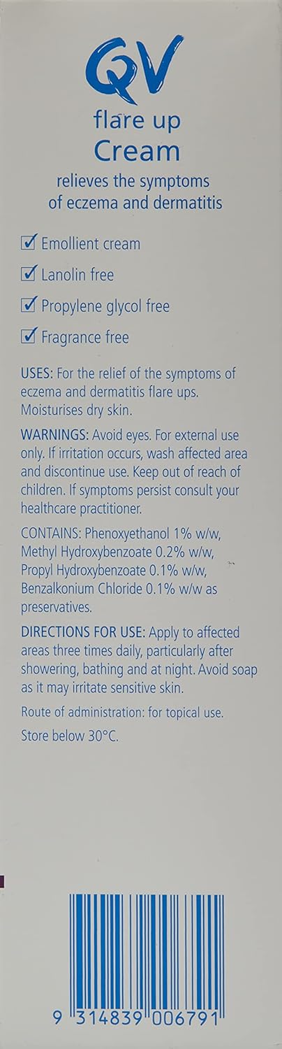 qv flare up cream 100g