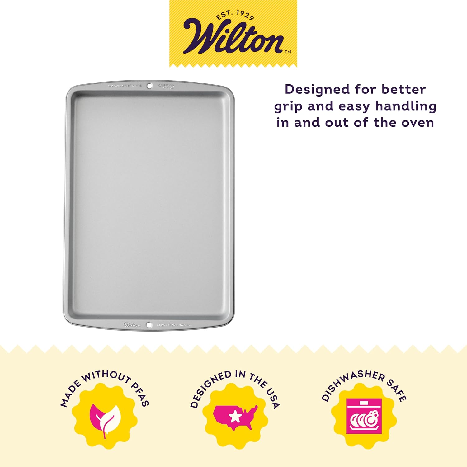 wilton cookie pan, silver, small, wt 2105 966