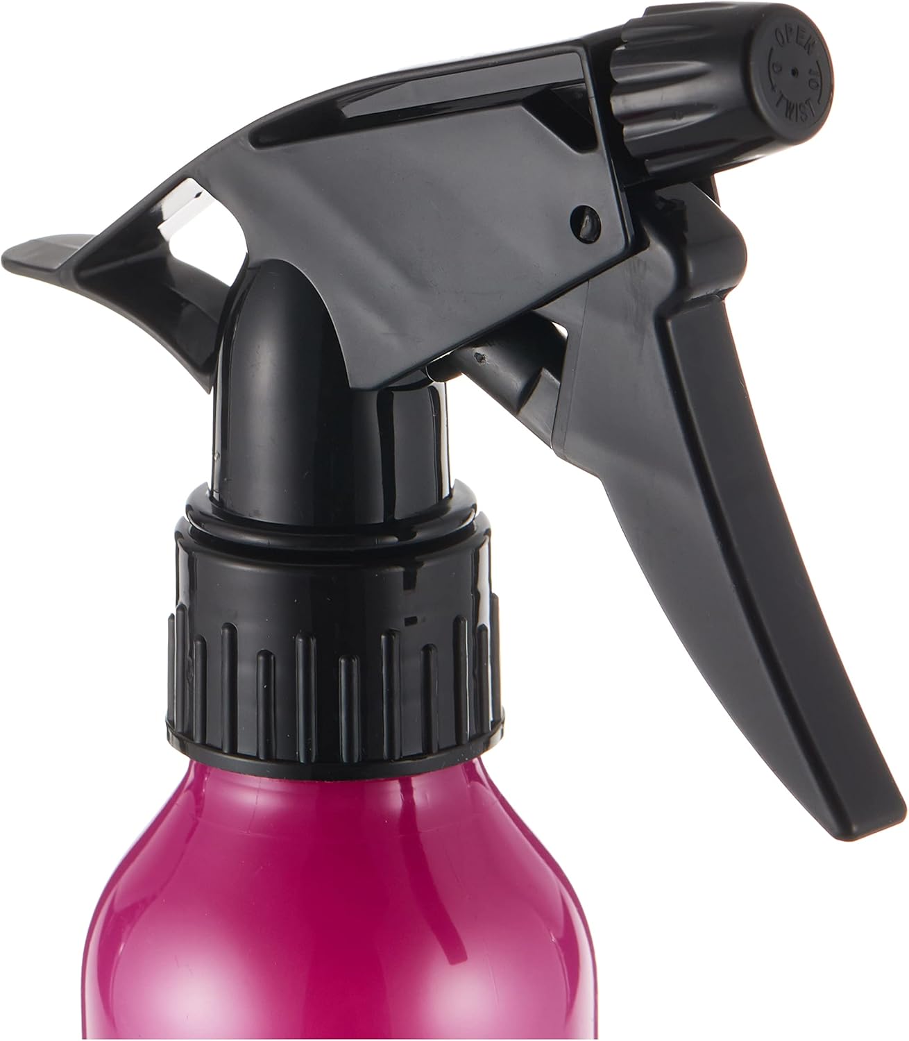 royalford spray bottles empty aluminized plastic spray bottles trigger sprayer for cleaning, gardening, feeding, pink, 250 ml, plastic