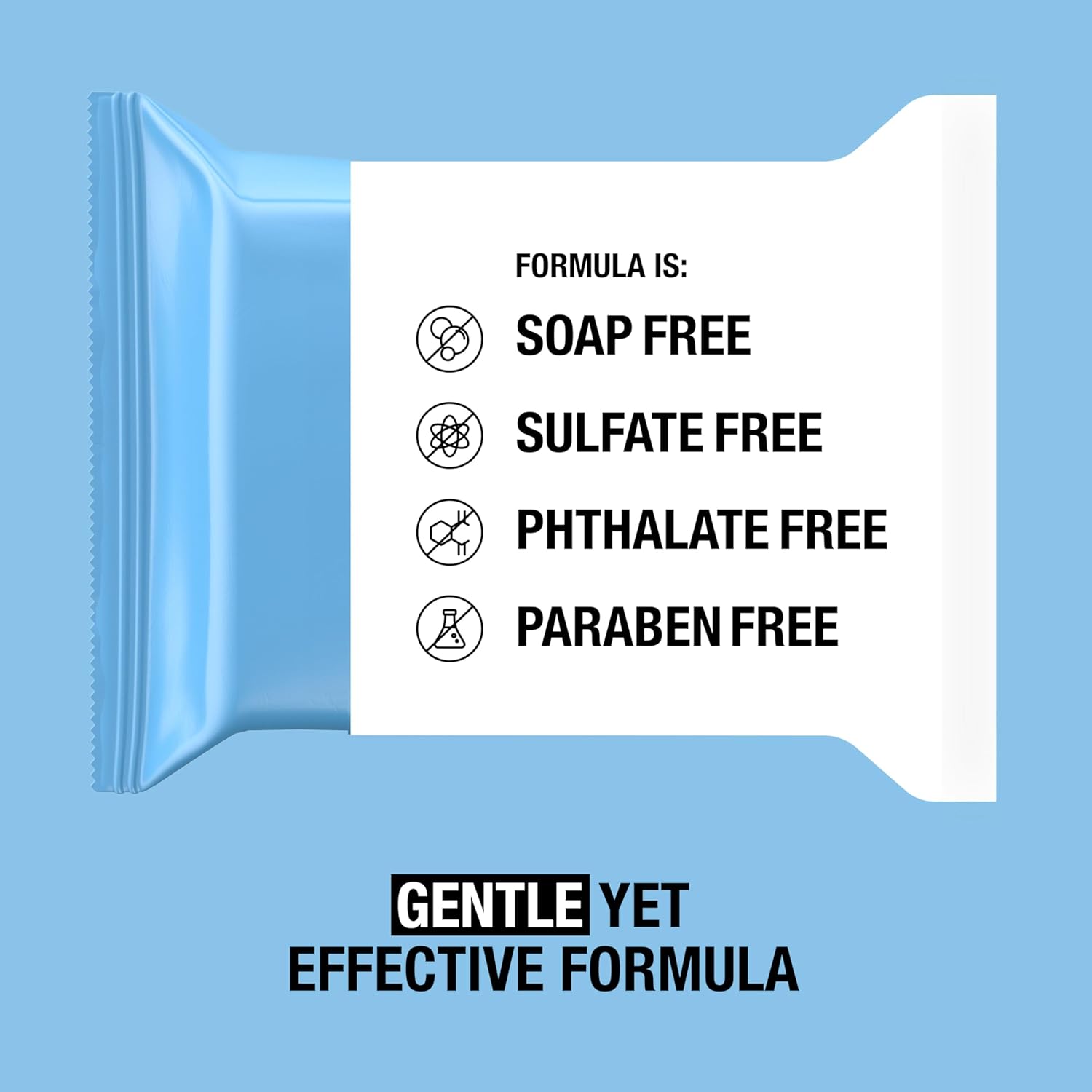 neutrogena facial cleansing towelette singles, daily face wipes to remove dirt, oil, makeup & waterproof mascara, gentle, alcohol free, individually wrapped, 20 count