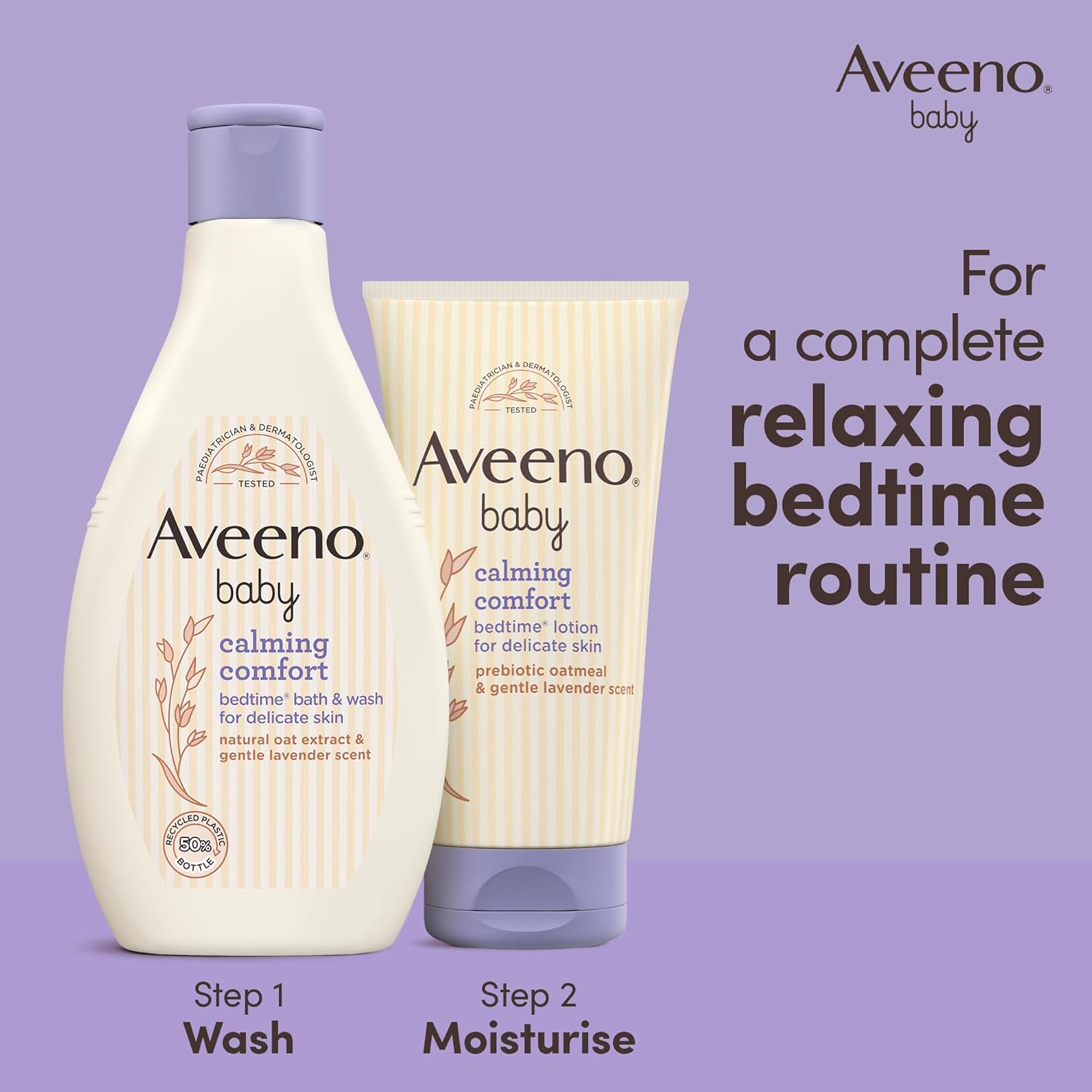 aveeno baby calming comfort bedtime lotion 150 ml