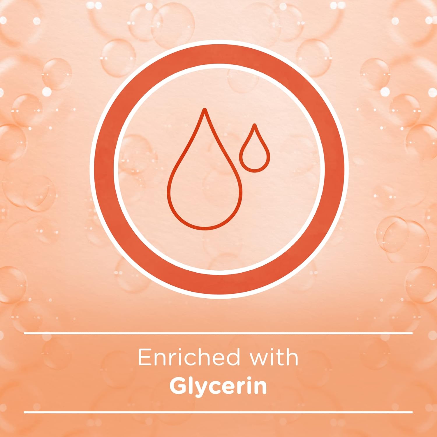 johnson's vita rich, indulging hand wash, peach, 300ml