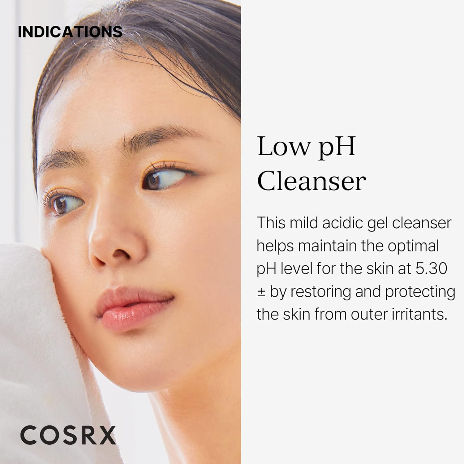cosrx low ph good morning gel cleanser 150 ml 150 ml