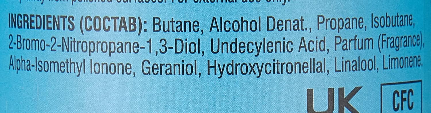 beauty formulas foot spray odour control