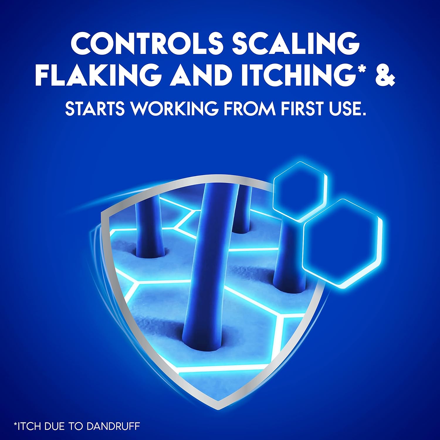 head & shoulders daily clean anti dandruff shampoo, 400 ml, pack of 2