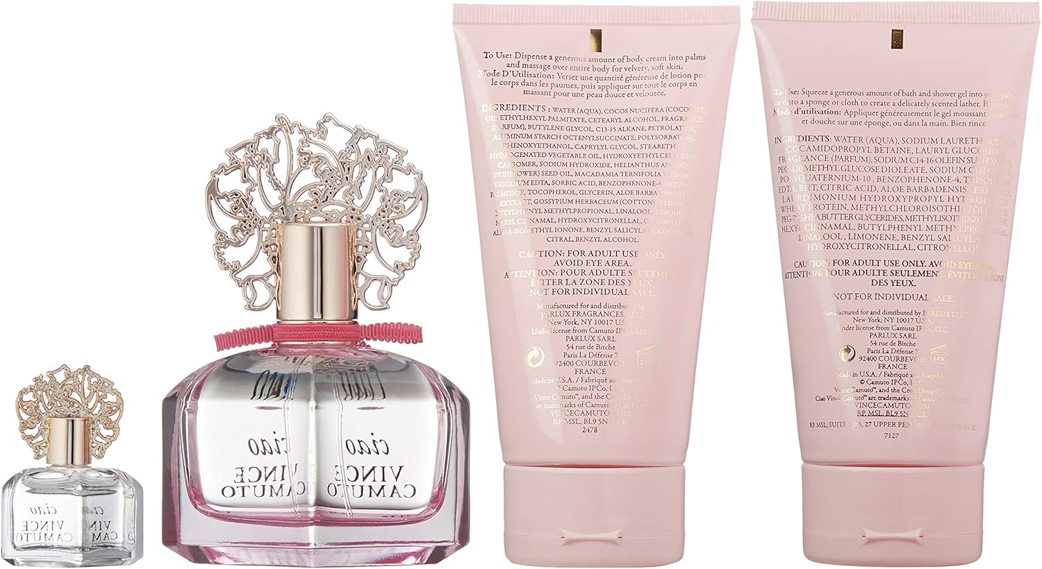 vince camuto ciao 4pc gift set, 13.65 fl. oz