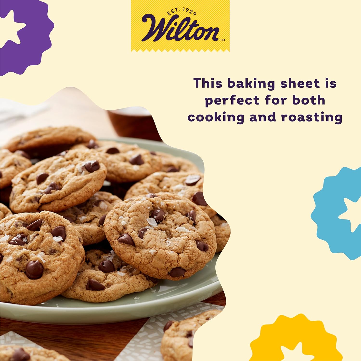 wilton cookie pan, silver, small, wt 2105 966