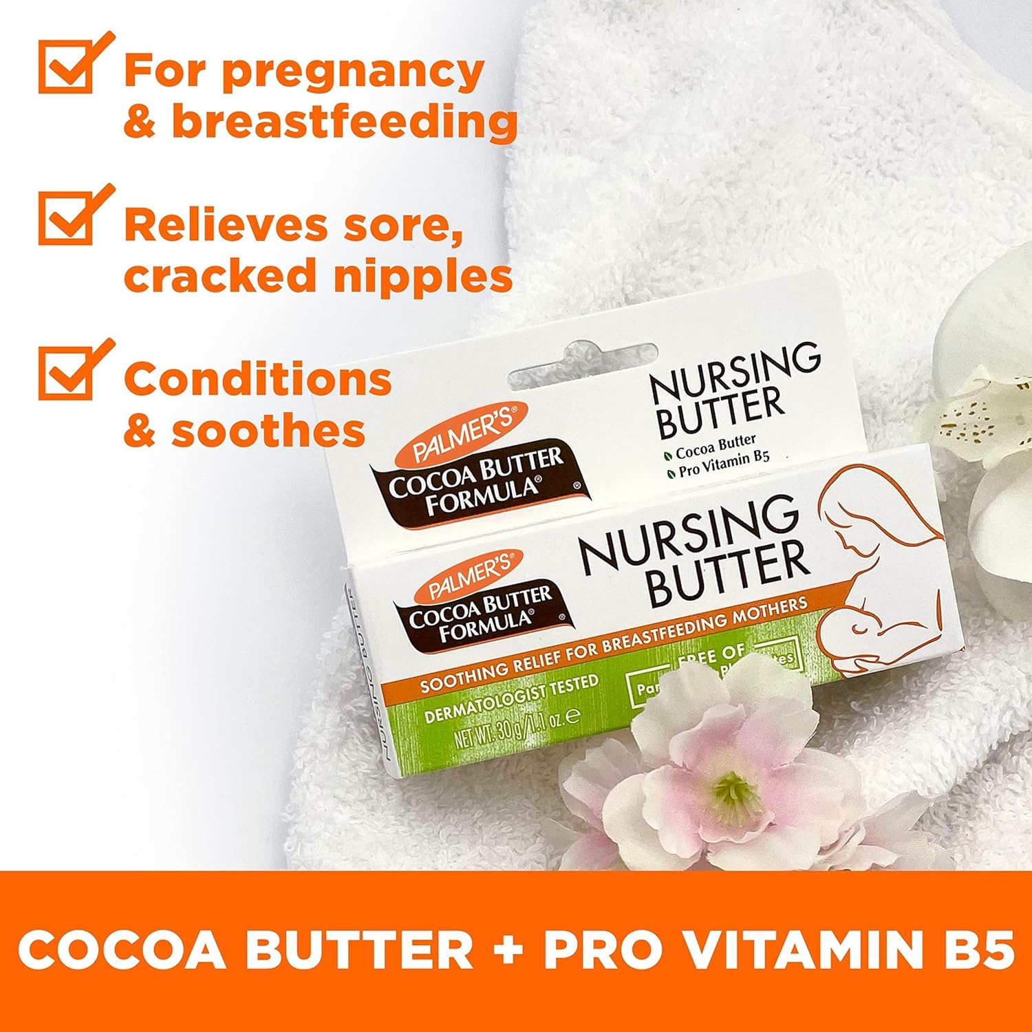 palmer's cocoa butter formula new moms skin recovery set (set of 4)