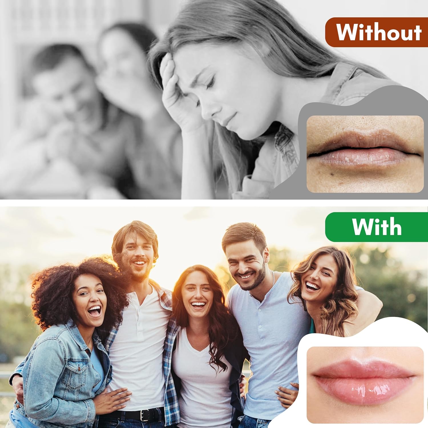 moas Ö premium extreme beauty lip plumper filler lip gloss balm long lasting natural lip tint and lip oil for fuller softer lips without injections