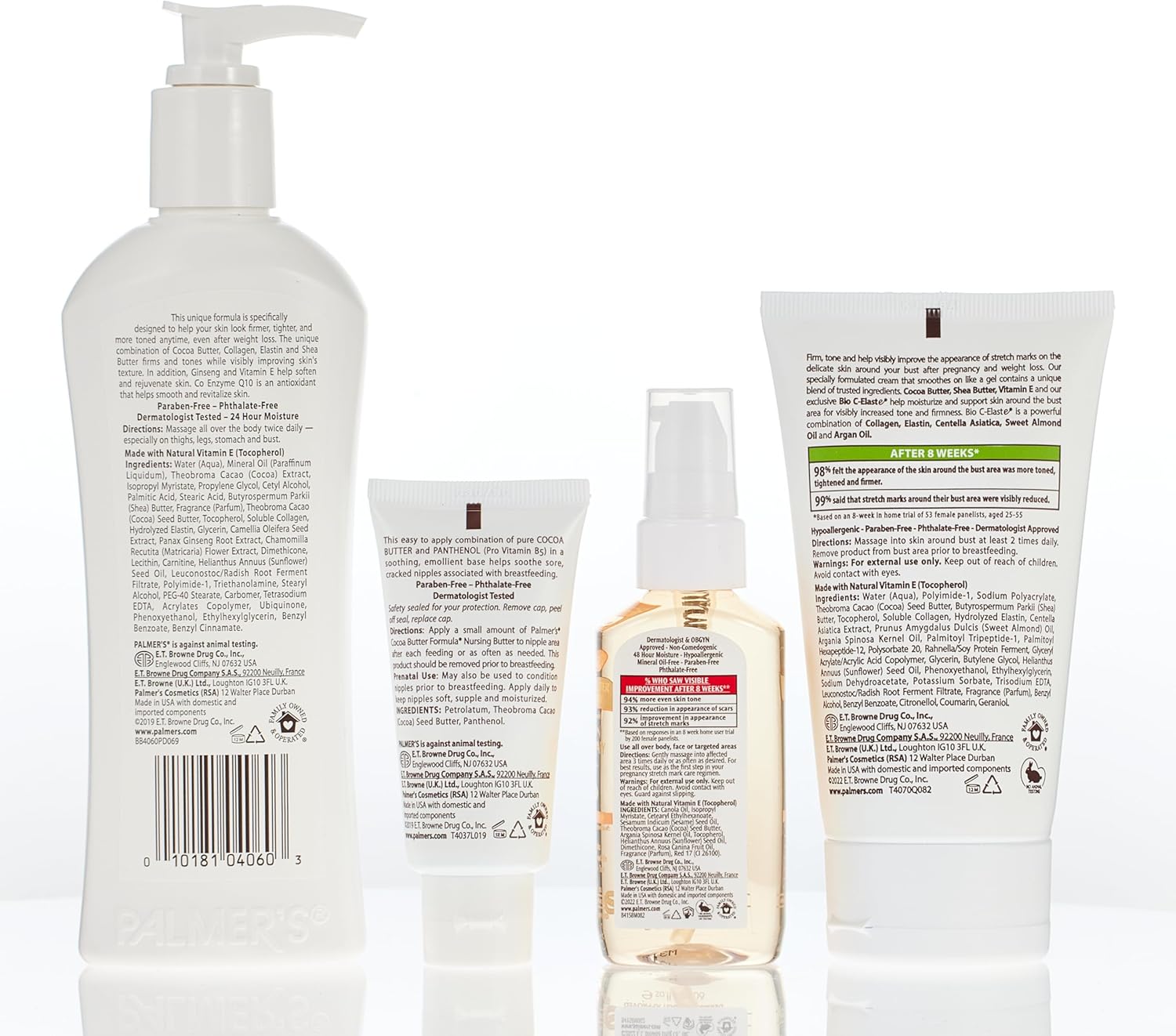 palmer's cocoa butter formula new moms skin recovery set (set of 4)