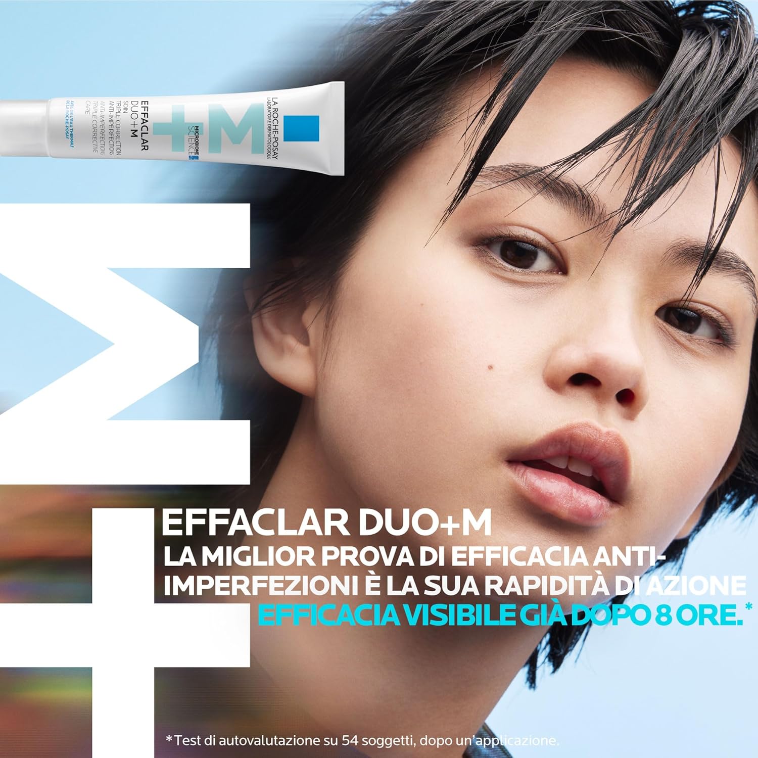 la roche posay effaclar duo+m anti blemish corrective gel moisturiser for oily, blemish prone skin 40ml