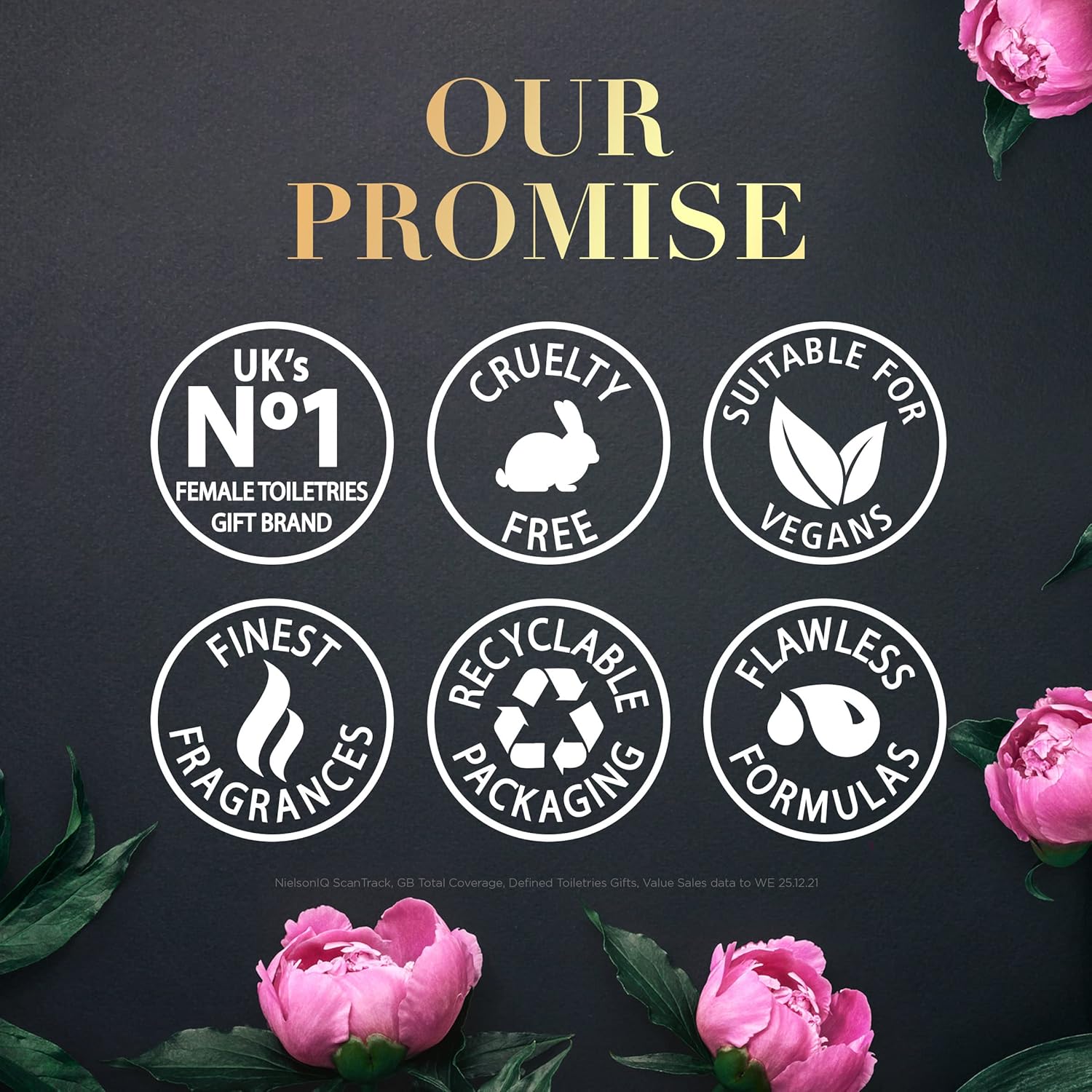 baylis & harding boudoire rose luxury hand care gift set (pack of 1) vegan friendly