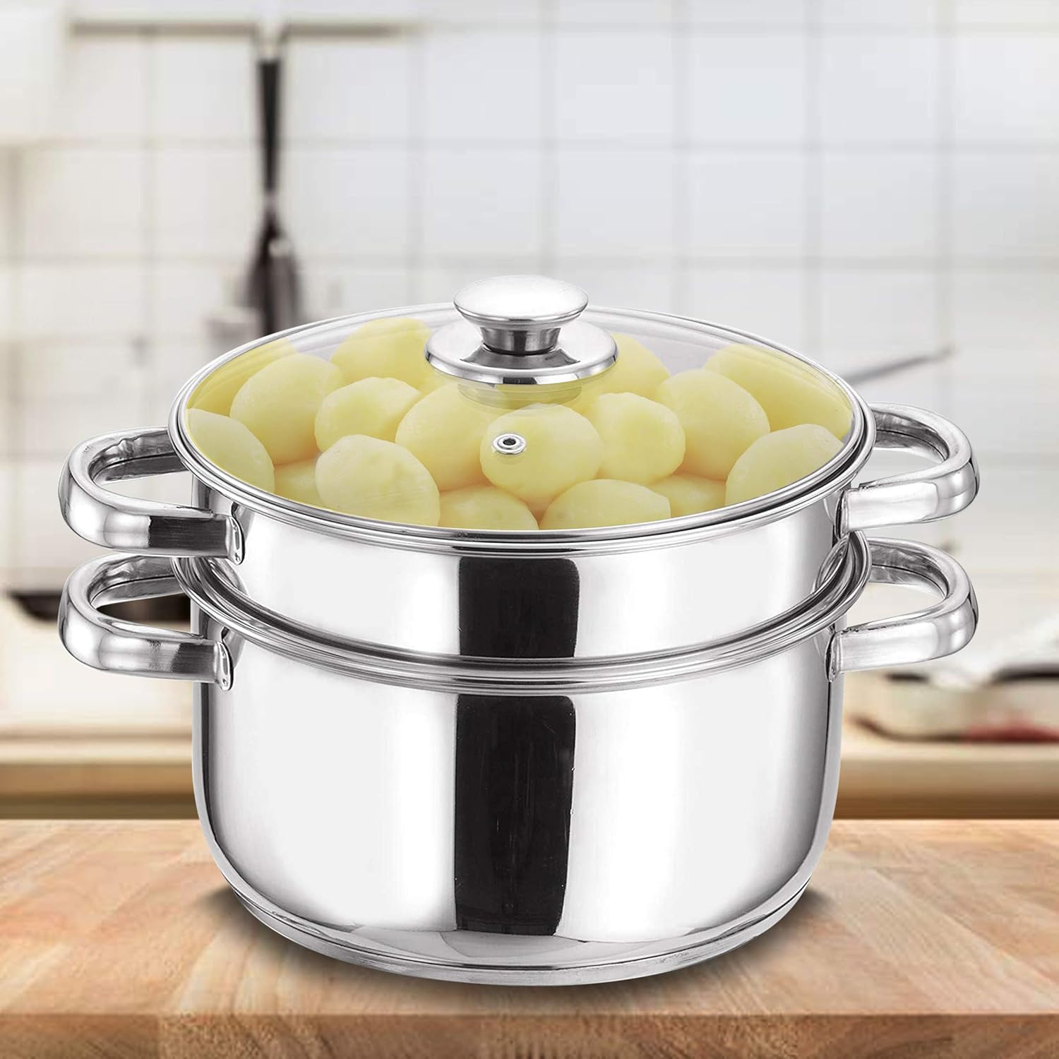 vinod steamer 2 tier 20cm vcs026