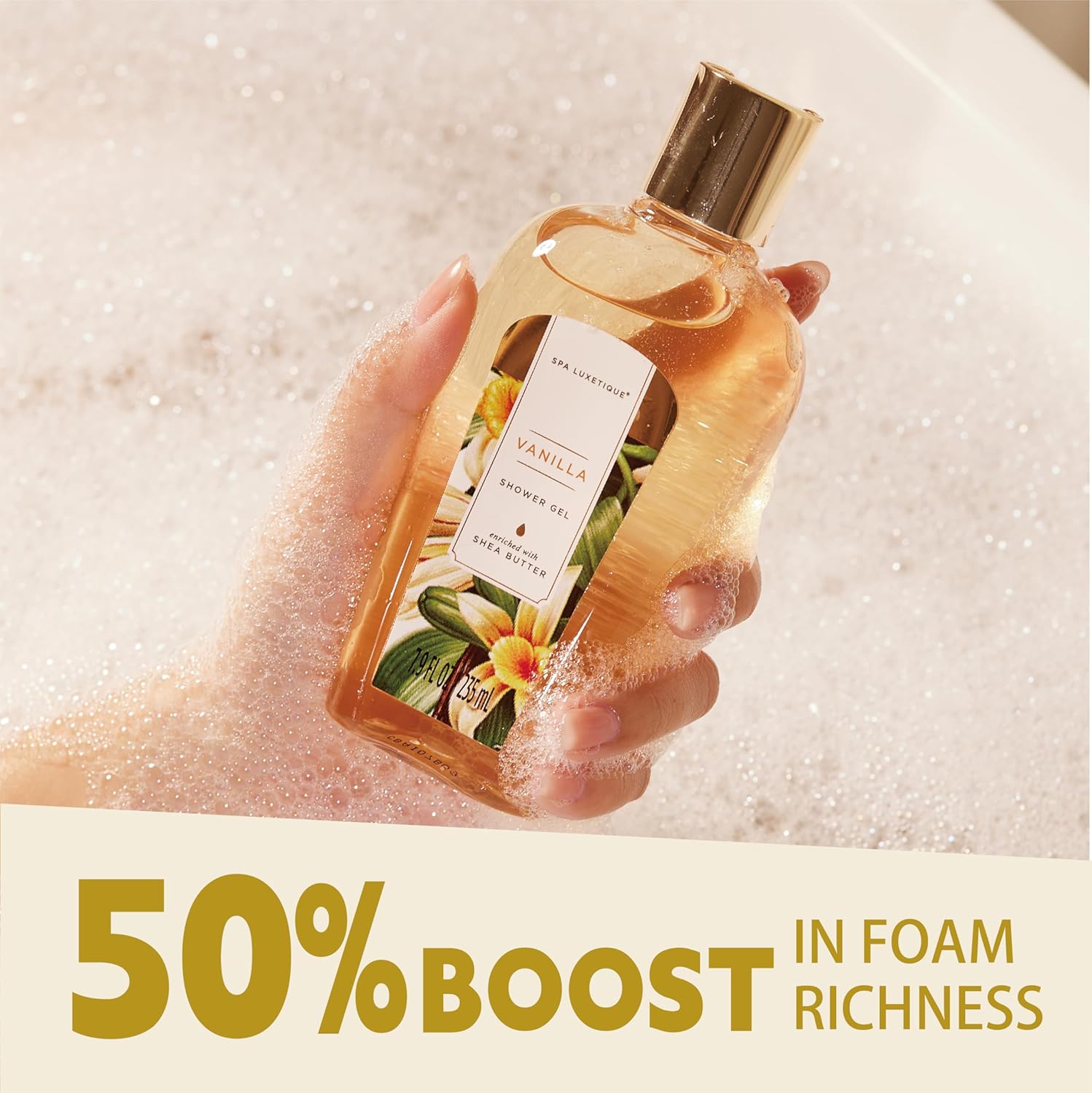 spa luxetique spa gift basket, bath sets for women, luxury 12 pcs bath gift box, relaxing at home bath set scented with vanilla includes bath salts, bath bombs, body scrub, best spa gift for women.