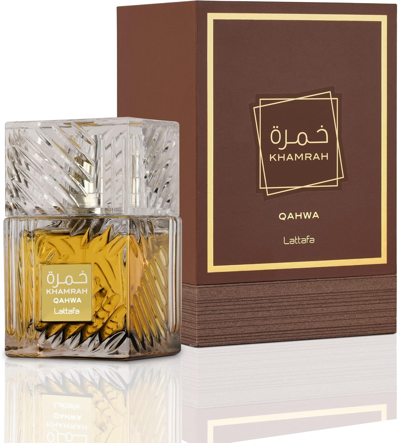 lattafa khamrah qahwa eau de parfum for unisex100 ml