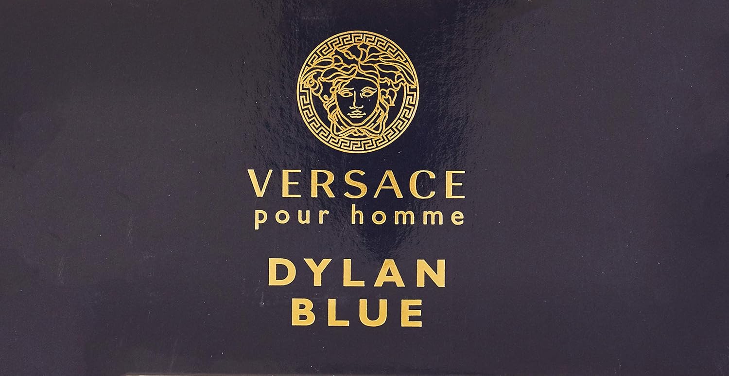 versace dylan blue for men, 3 piece mini set