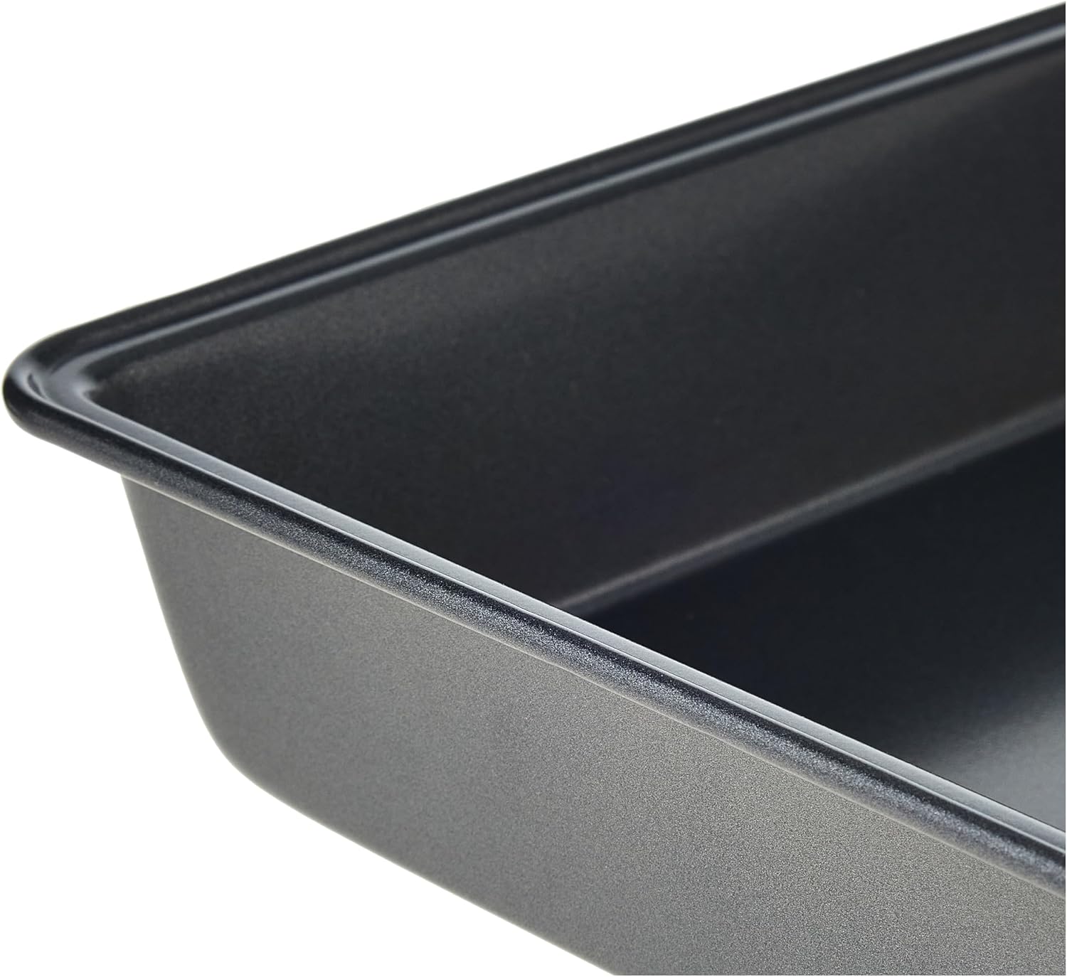 home maker square cake pan 20cm, black