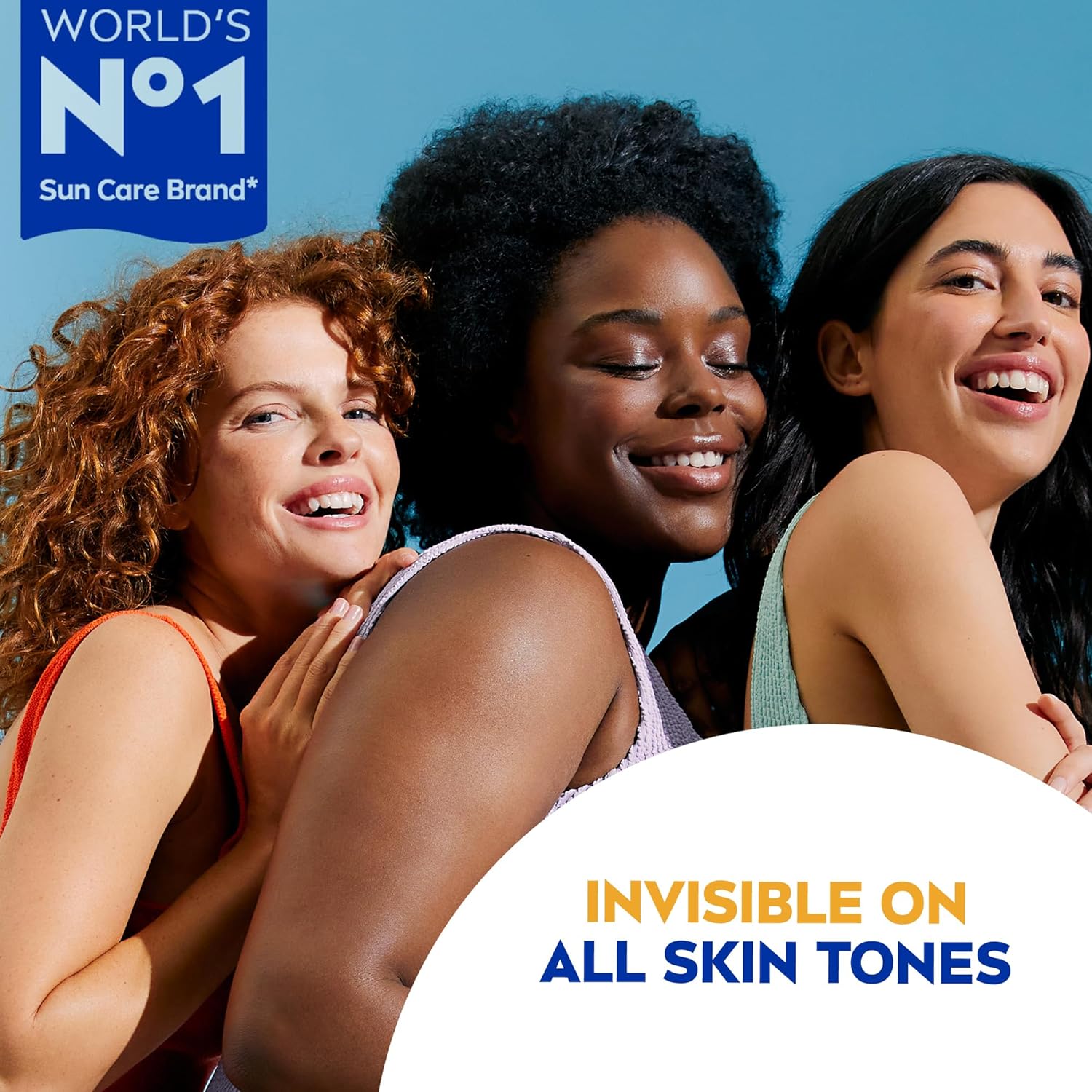 nivea sun lotion, protect & moisture, spf 50+, very high and immediate uva & uvb protection, 48h moisture, water resistant, skin microbiome balance, 200ml
