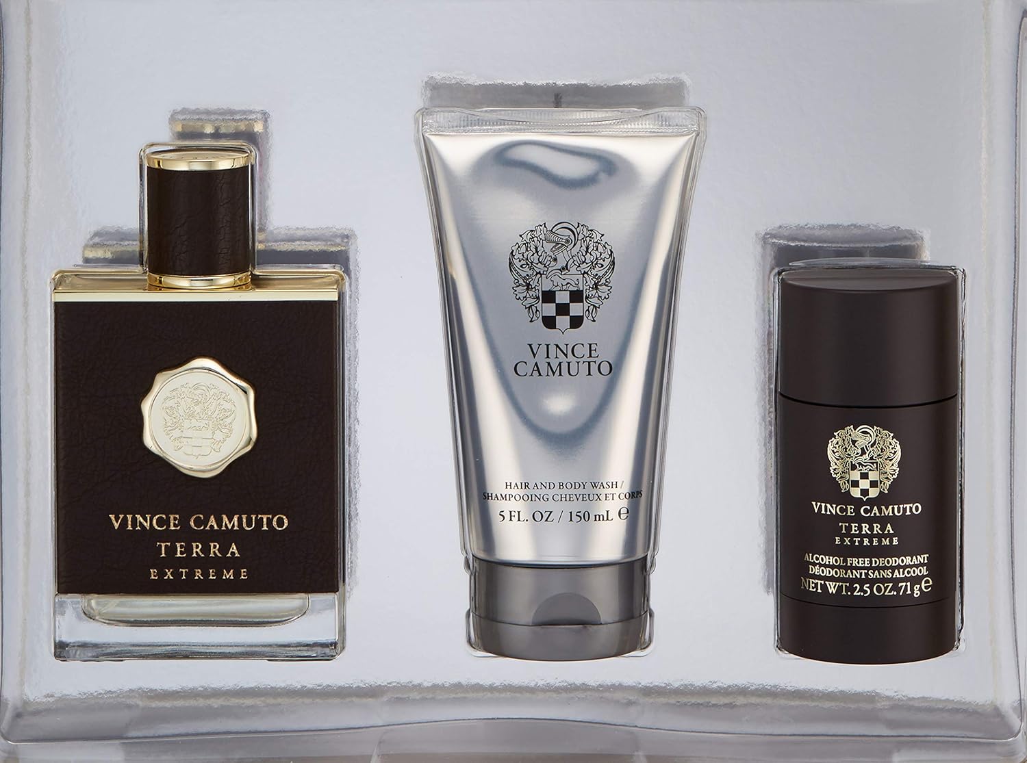vince camuto terra extreme 3 piece gift set, 3.4 fl. oz.
