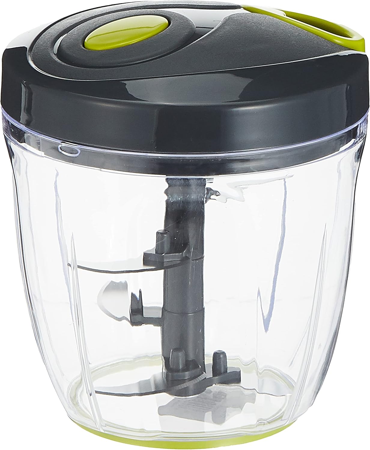 royalford pull chopper 5 blade 900 ml, multi colour, rf9785