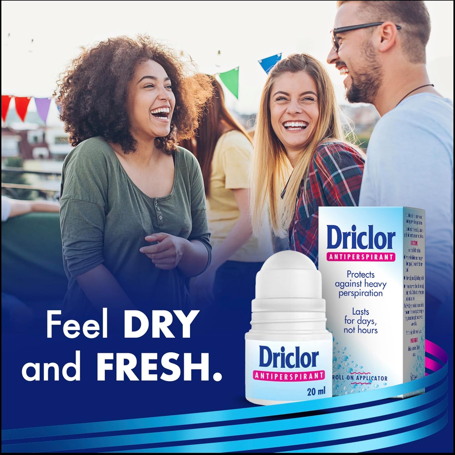 driclor antiperspirant roll on applicator 20ml