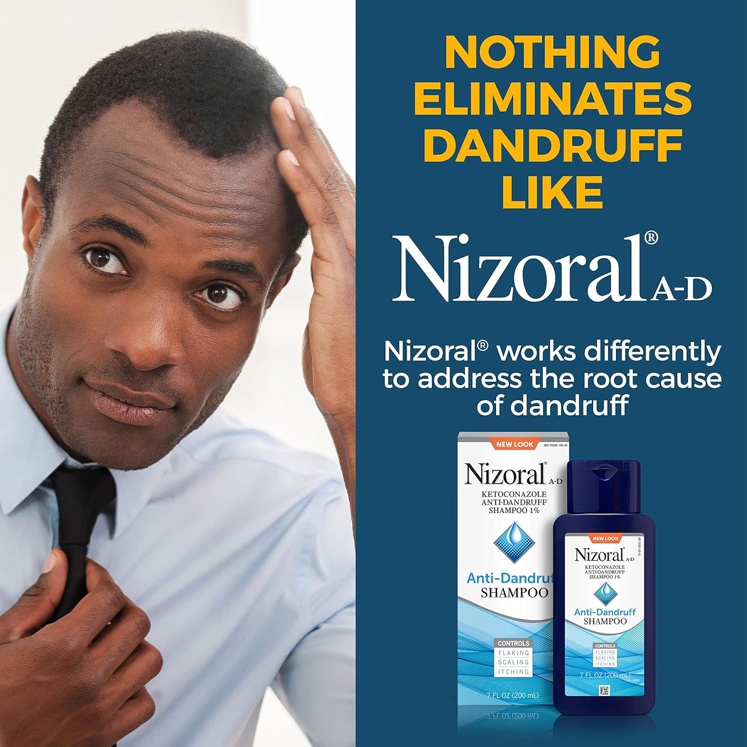 nizoral antidandruff shampoo, 7 ounce bottle
