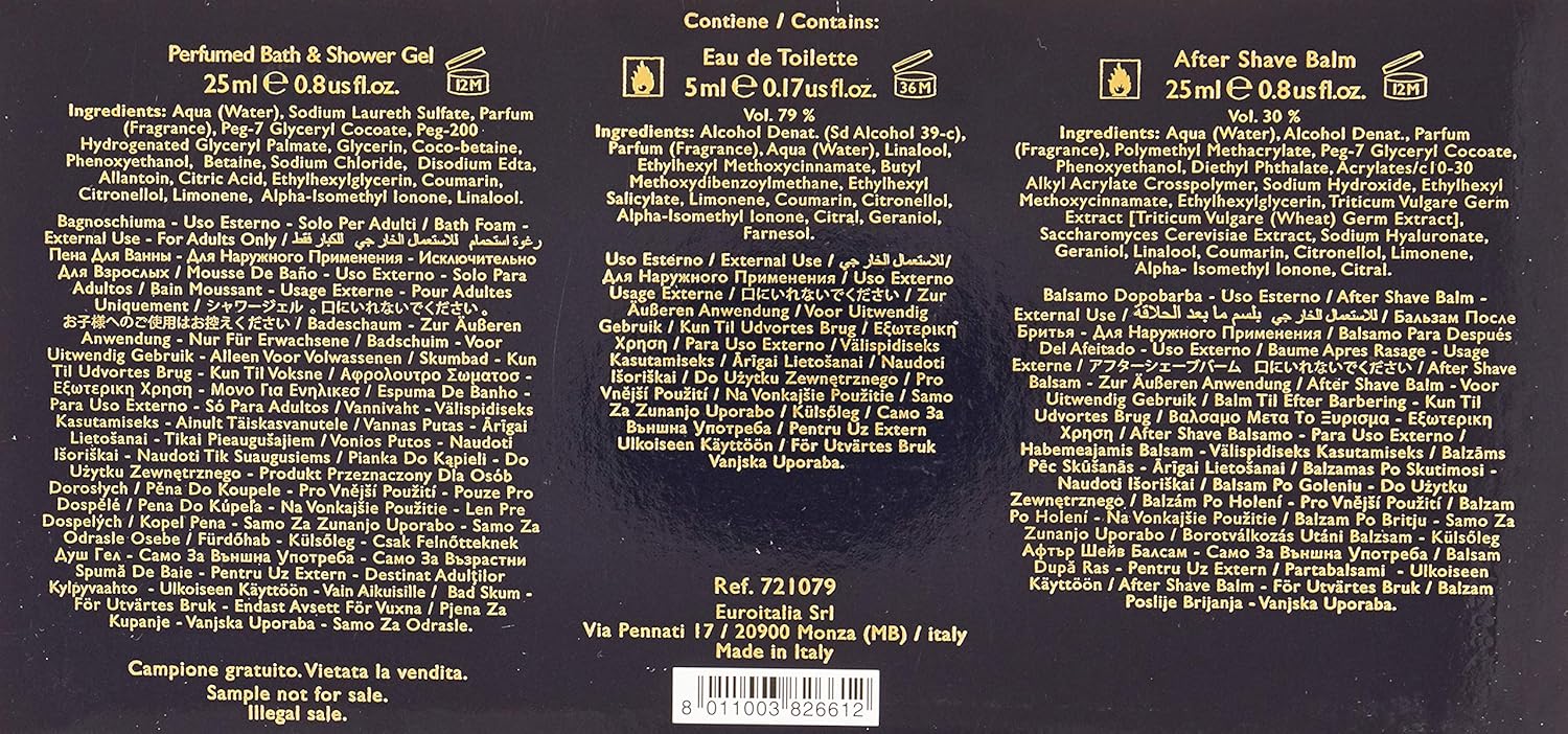 versace dylan blue for men, 3 piece mini set