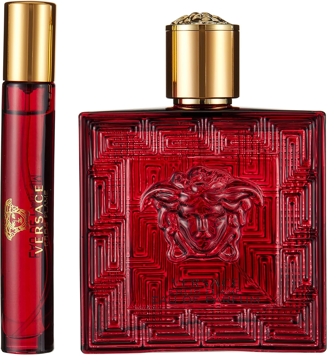versace eros flame edp 100 ml gift set