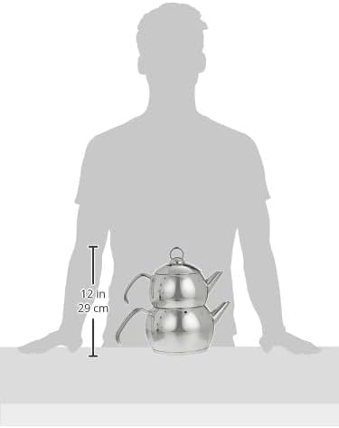 korkmaz turkish tea pot a104