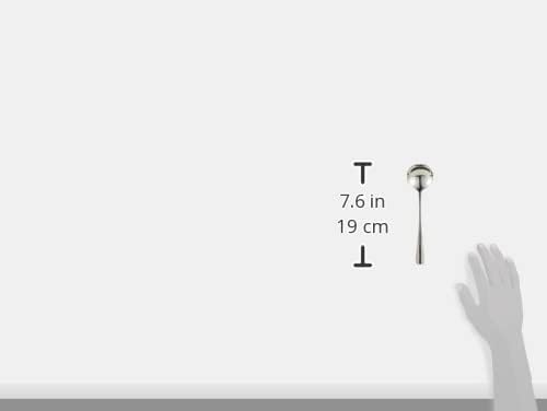 vague plano stainless steel soup spoon ,silver,3 piece,13 112c