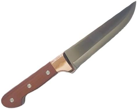 ecvv® kitchen knife with handle kitchen sharp knife stainless steel blade for fish cutting | meat cutting | suitable for home and retaurant