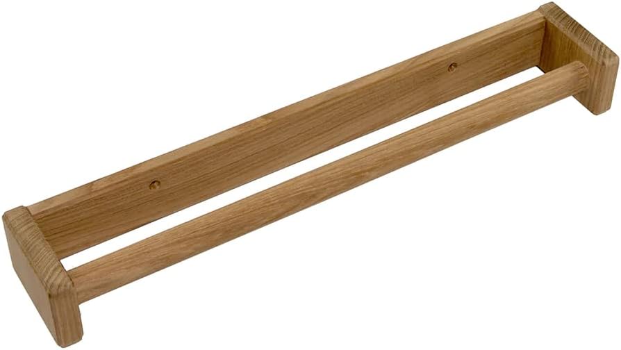 whitecap 62334 teak towel rack 16'