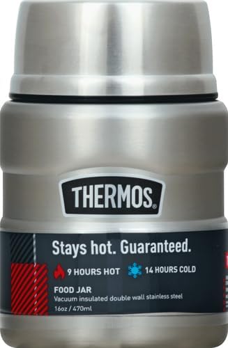 thermos stainless king 16 ounce food jar 16 oz metallic sk3000sttri4