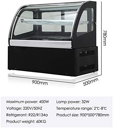grace kitchen cake showcase countertop cake cabinet commercial refrigeration display arc dessert cabinet