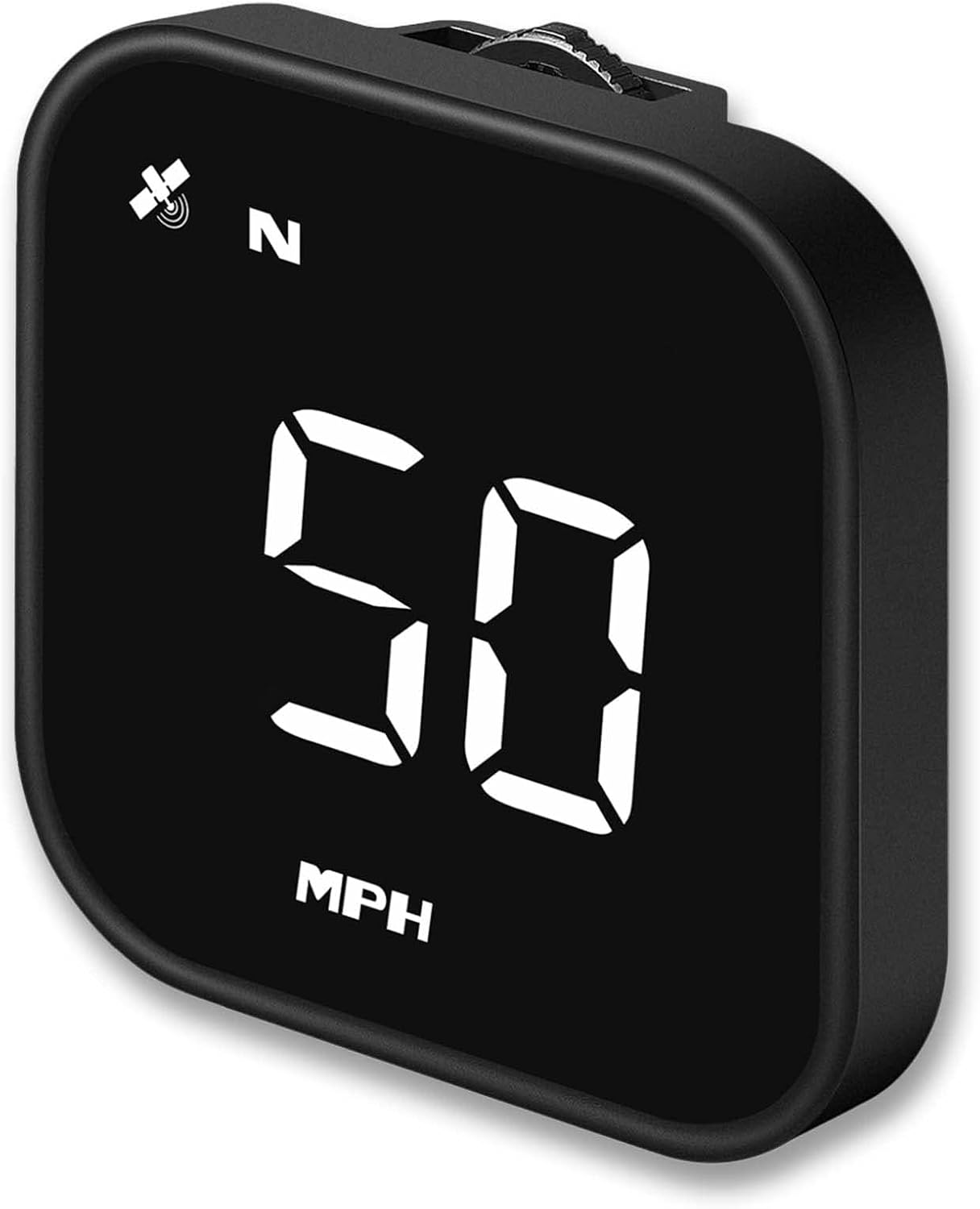 makingtec g4s digital gps speedometer, new hud car head up display with digital speed in mph kph, universal fatigue driving reminder, overspeed alarm trip meter, for all vehicle (white)