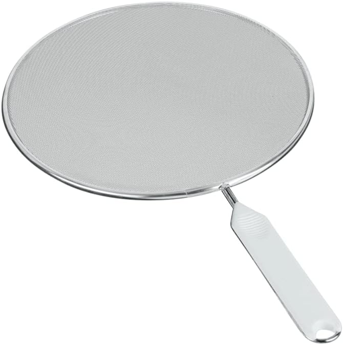 metaltex fritto splash guard 26 cm tin plated