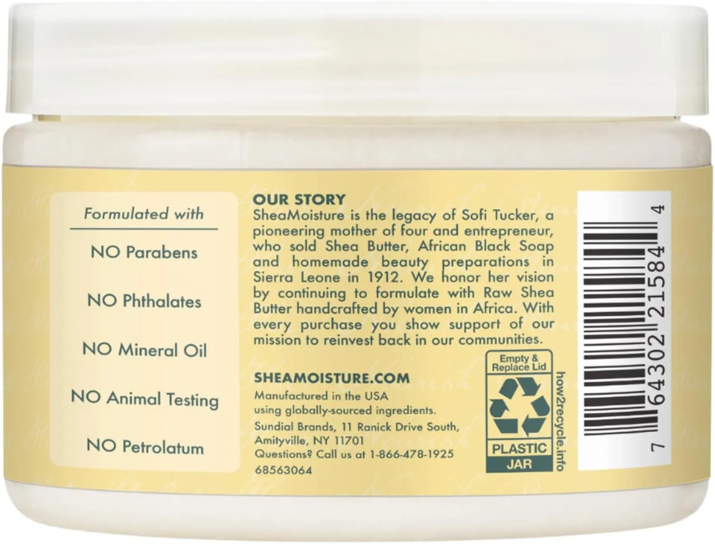 shea moisture jamaican black castor oil reparative leave in conditioner for unisex, 473 ml