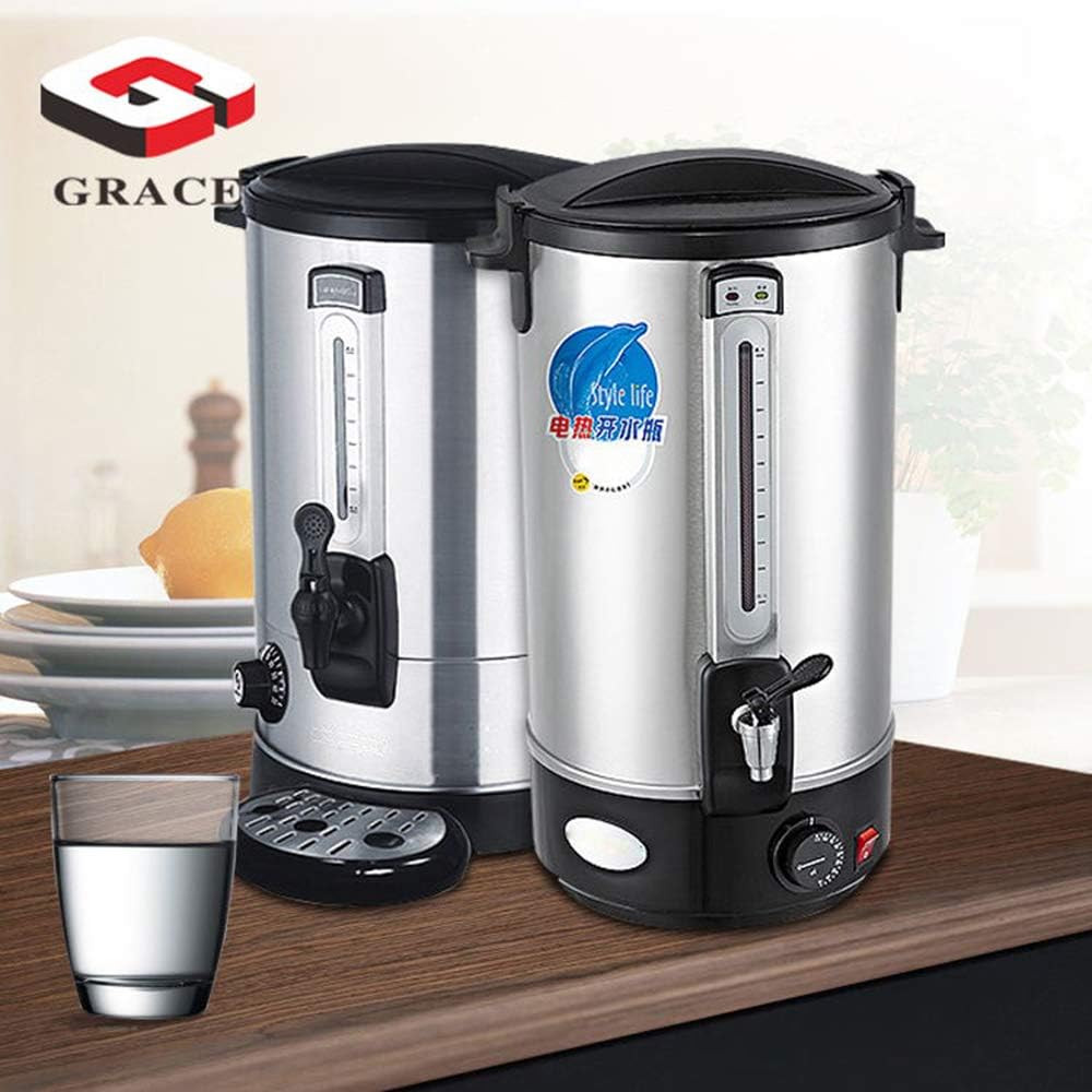 grace kitchen commercial electric water boiler warmer hot water kettle dispenser (30 liters)