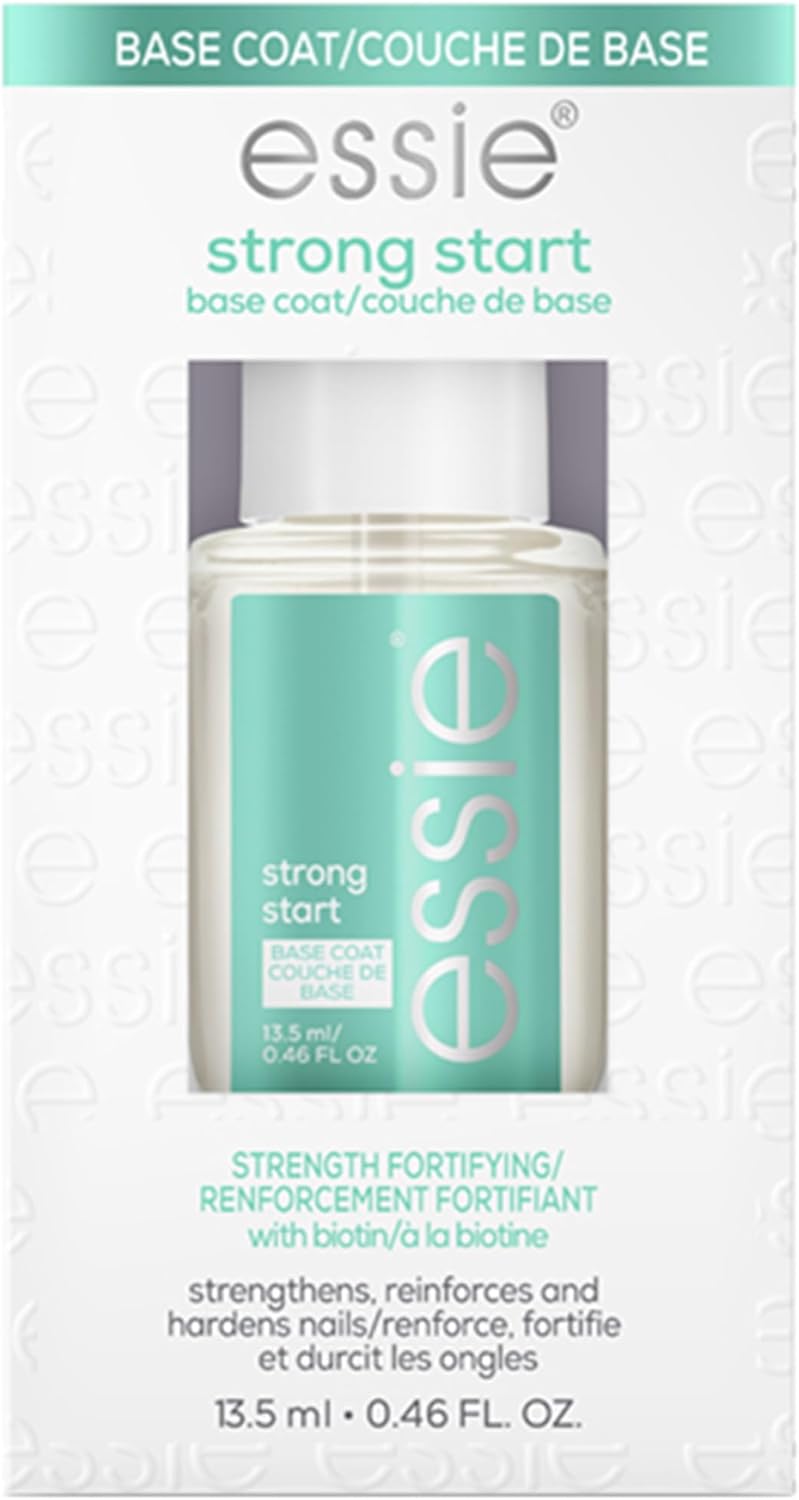 essie® strong start, nail polish base coat, 13.5 ml