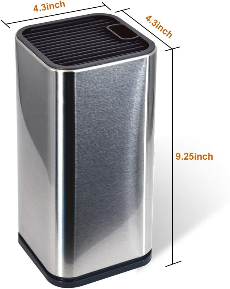 yuanhua stainless steel universal detachable square knife holder